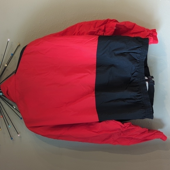 Norman Todd Classic Vintage Nascar Pepsi Jacket XL Red Black White Pockets y2k - Picture 11 of 11